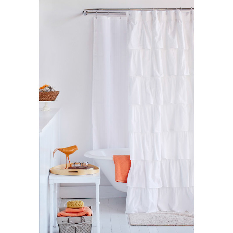 One Allium Way® Quinton 100 Cotton Floral Single Shower Curtain